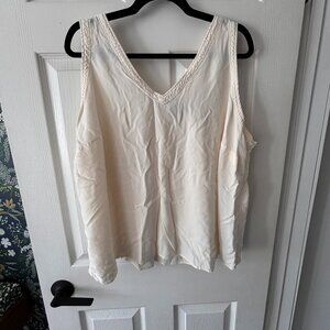 Light Weight Cream Torrid Blouse